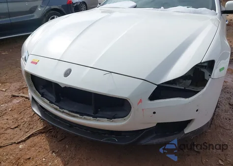 2016 Maserati Quattroporte S из США, поврежденный, VIN ZAM56RPA8G1190959